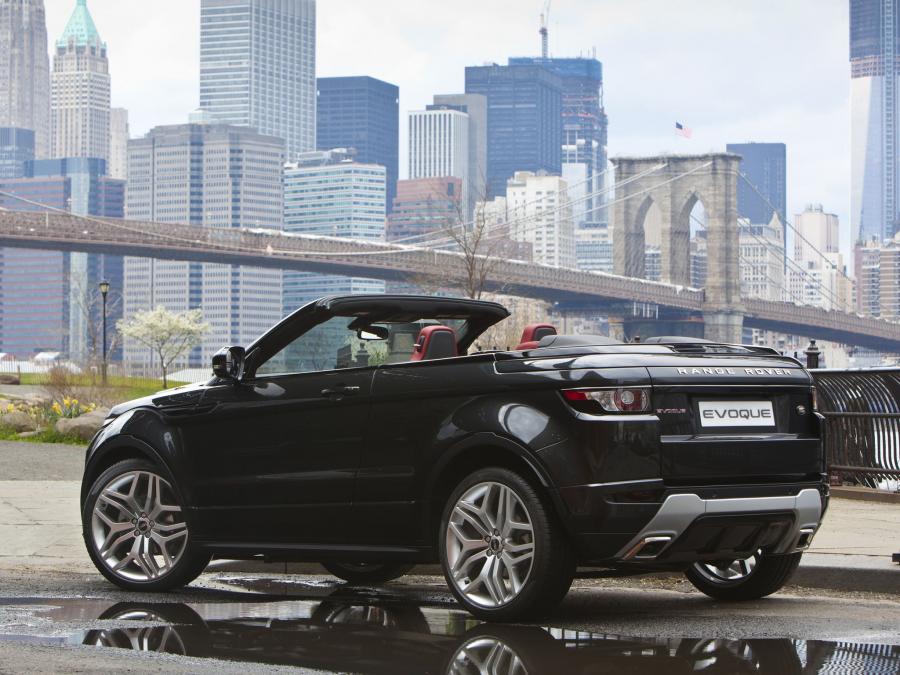  Land Rover Range Rover Evoque Convertible Concept 2012 года  (фото 22 из 27)